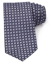 Start your day with an ornate tie for a robust, professional appearance. Rendered in soft silk for a through-line of classic refinement.