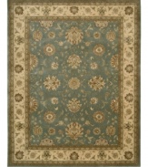 Rich in texture and lustrous teal-blue color, this attractive Nourison 2000 rug sets a new standard for luxurious everyday living. In your refined dining room or in the comfort of your casual living room, this handcrafted rug offers perfection softness and style for any space.