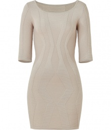 Show off your sense of styleand your assetsin this ultra-chic bandage dress from Faith Connexion - Round neck, three-quarter sleeves, figure-hugging silhouette, textured knit with figure-enhancing seaming details, mini-length - Pair with a leather jacket and platform pumps Show off your sense of styleand your assetsin this ultra-chic bandage dress from Faith Connexion - Round neck, three-quarter sleeves, figure-hugging silhouette, textured knit with figure-enhancing seaming details, mini-length - Pair with a leather jacket and platform pumps