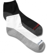 Gym ready? Get geared up head-to-toe with these CRx tech athletic socks from Club Room.