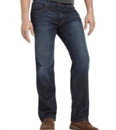 This pair of Joe's Jeans is authentic style for the guy who knows what he wants.