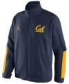 Get fired up! Keep the support of your favorite NCAA basketball team alive with this California Golden Bears jacket from Nike.