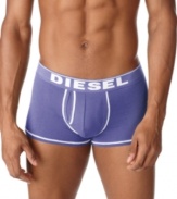 Be bold beneath it all with these bright boxer briefs from Diesel.