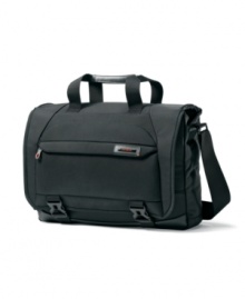 Carry in comfort-a stylish messenger bag with soft Nappa leather accenting and a durable construction brings the best in carrying by sliding comfortably across your body and fitting all of your daily essentials in with ease. 10-year warranty. Carry in comfort-a stylish messenger bag with soft Nappa leather accenting and a durable construction brings the best in carrying by sliding comfortably across your body and fitting all of your daily essentials in with ease. 10-year warranty.