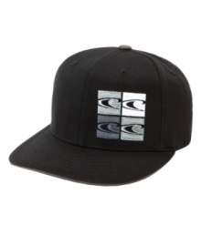 O'Neill takes laid-back surfer style from the beach to the street with this flex-fit baseball cap. O'Neill takes laid-back surfer style from the beach to the street with this flex-fit baseball cap.