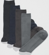 These ribbed socks from Club Room are will keep up with your daily routine.