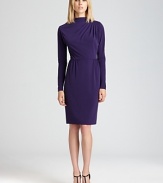 Expertly cut and elegantly pleated, this Rachel Zoe dress flaunts effortless chic.