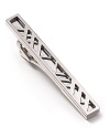Showcase good taste with this sleek Burberry tie bar--the perfect finishing touch.