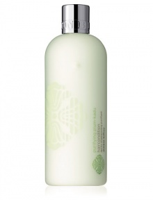 Purifying Plum-Kadu Hair Conditioner. Purifying plum-kadu protects from pollution and detoxifies the hair. Perfect for those who lead an urban lifestyle. Lightweight and mild enough for everyday use, this conditioner protects while it moisturizes and conditions leaving hair manageable and vibrant. 10 oz. 