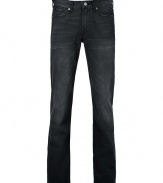 Add instant style to your casual look with these elegantly distressed jeans from Seven for all Mankind - Five-pocket styling, belt loops, logo detailed back pockets, stylishly distressed - Slim cut - Wear with a cashmere pullover and retro-inspired sneakers or with a henley, a blazer, and motorcycle boots