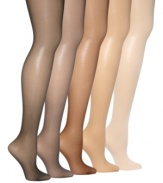Enhance the natural beauty of your legs with Berkshire's silky and super sheer hosiery.