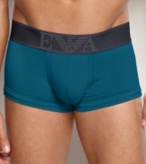 These trunks from Emporio Armani are made to keep everything comfortable, cool and stylish.