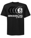 Showcase Brooklyn's newest token in this tee repping the Brooklyn Nets by Majestic.