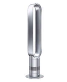 Make the most out of what's around you by turning on a tower fan that amplifies air 16 times for smooth circulation. The innovative design involves no spinning blades so airflow is uninterrupted and constant. 2-year warranty. Model AM02. Make the most out of what's around you by turning on a tower fan that amplifies air 16 times for smooth circulation. The innovative design involves no spinning blades so airflow is uninterrupted and constant. 2-year warranty. Model AM02.