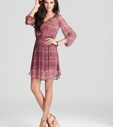 Ella Moss Dress - Blouson Sleeve