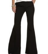 Vintage style meets the 21st century with these high-waist bellbottoms from Jessica Simpson!