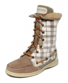 Winter's coming: boot up your boat shoes! The Ladyfish boots by Sperry Top-Sider take all your favorite boat shoe characteristics and reimagine them for the season with warm trimmings.