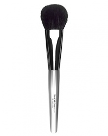 Trishs sheer blush brush is shaped for the perfect sheer, mistake-proofblush application. * Handcrafted for exquisite quality and durability * Precision-cut for technically perfect results * Brass ferrulesSweep the side of the brush into color. Tap off excess and test the color on the back of your hand to ensure you have the desired amount of pigment. Smile and sweep over the high apple of the cheek for the perfect wash of blush.