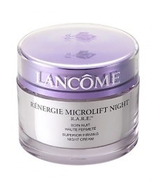 Beyond lifting and repositioning Bio-Stimulating Technology.Wake to firm, redefined contours.- Skin Truth: At night the skins ability to repair itself peaks. With age, this process slows; facial contours become less firm and lose definition.- Lancôme Innovation: Inspired by the skins self-repair process, new Bio-Stimulating Technology delivers a dynamic impulse which spreads from the surface through all skin layers.* Skins regeneration is re-launched.** Facial features look remarkably firmer, denser, more elastic.- Skin Results:*** Night after night, 98% feel skin is firmer, with improved elasticity. In 4 weeks 85% feel tighter skin, wrinkles appear significantly reduced and contours appear redefined. Your skin recaptures its youthful radiance: looks refined, revitalized, luminous.* In vitro tests** Skin regeneration based on cell turnover*** Percentages based on a 4-week consumer test. Beyond lifting and repositioning Bio-Stimulating Technology.Wake to firm, redefined contours.- Skin Truth: At night the skins ability to repair itself peaks. With age, this process slows; facial contours become less firm and lose definition.- Lancôme Innovation: Inspired by the skins self-repair process, new Bio-Stimulating Technology delivers a dynamic impulse which spreads from the surface through all skin layers.* Skins regeneration is re-launched.** Facial features look remarkably firmer, denser, more elastic.- Skin Results:*** Night after night, 98% feel skin is firmer, with improved elasticity. In 4 weeks 85% feel tighter skin, wrinkles appear significantly reduced and contours appear redefined. Your skin recaptures its youthful radiance: looks refined, revitalized, luminous.* In vitro tests** Skin regeneration based on cell turnover*** Percentages based on a 4-week consumer test.