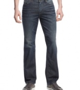 With a slim, straight fit, these jeans from Guess will be your new style standard for the weekend.