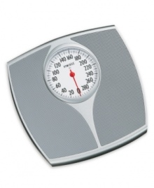 The road to a healthier lifestyle is just a step away. This simple HoMedics scale features an easy to read, speedometer-style dial. One-year warranty. The road to a healthier lifestyle is just a step away. This simple HoMedics scale features an easy to read, speedometer-style dial. One-year warranty.