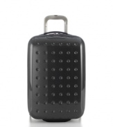 Arrive in one piece with an impact-resistant polycarbonate carry-on that protects your belongings and takes the bumps and scrapes of travel with ease.  The modern design makes a sharp, dependable traveling companion that always keeps appearance up to par with interior double cross straps that hold clothes in place for wrinkle-free delivery and multiple organizer pockets for safekeeping of the essentials. 10-year warranty. Qualifies for Rebate