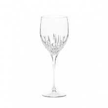 Fidelity is a classically patterned crystal design that will enhance the simplest dinnerware and also sit with the most ornate patterns.In 24%full lead crystal, made in Europe.