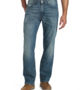 Looking for a reliable, go-to pair of jeans? Turn to these comfortable Levi's and complete the perfect laid-back look.