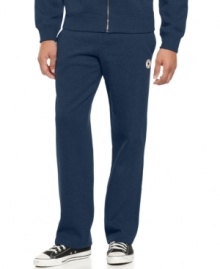 Kick back with Chuck. These fleece pants from Converse will be your go-to uniform for the weekend. (Clearance) Kick back with Chuck. These fleece pants from Converse will be your go-to uniform for the weekend. (Clearance)