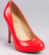 In the brightest of neons, these patent pumps from IVANKA TRUMP showcase the season's love of vivid hues.