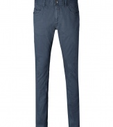 Get the look of the moment in Closeds blue slim fit jeans - Classic five-pocket styling, logo detail at fly, belt loops - Straight leg, slim fit - Wear with a long sleeve tee, a cardigan and lace-up boots