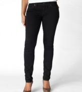 Sleek & chic, these Levi's® Bold skinny jeans feature an Onyx black wash that adds style while streamlining your silhouette!