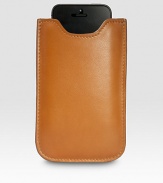 Surround and protect your iPhone 5 with the richness of fine, handcrafted leather in an elegant, understated case that's sized for a perfect fit.Can also accommodate many other smart phone modelsCalfskin3.5H X 5.5HMade in USA