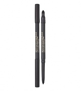 Eyeliner that is here to stay. Formulated to withstand everything from tears to inclement weather, this waterproof eyeliner has a unique twist tip that never needs sharpening. Won't skip, smudge or streak.
