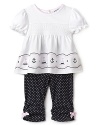 Hartstrings Infant Girls' Knit Top & Pant Set - Sizes 0-12 Months
