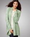 Cable and ribbed knits mix to create the coziest of cardigans! Fever's got you covered this season.