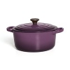 For nearly a century, Le Creuset has handcrafted enameled cast iron cookware of superlative quality, durability and versatility. A cooking staple, the round French oven offers exceptional heat distribution and retention for unsurpassed broiling, braising, slow cooking and sautéing and its size easily accommodates roasts and poultry.