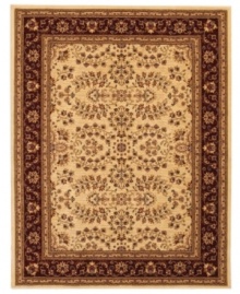 Traditional Persian motifs are recreated here in this intricately designed, ultra-soft Tolya area rug from Couristan. Cross-woven on Wilton looms, this high-quality construction offers deeper colors and subtle shading to achieve that old-world look. Traditional Persian motifs are recreated here in this intricately designed, ultra-soft Tolya area rug from Couristan. Cross-woven on Wilton looms, this high-quality construction offers deeper colors and subtle shading to achieve that old-world look.