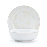 With a feminine cream on white floral pattern on porcelain, this Echo Design completer set will light up your table in style.