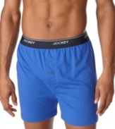 Nothing beats a classic. Sure up your underwear style with these boxers from Jockey.