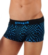 Make your move. With a shorter leg length, these trunks from Papi will stay put underneath your pants.