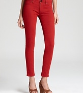 Punch up your denim portfolio with these boldly hued DL1961 skinny jeans.