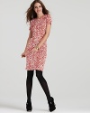 Simplify workweek dressing while lending whimsy to your day. Boasting an abstract bird print, this look reminds you that in a DIANE von FURSTENBERG dress you are always at the height of fashion.