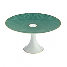 Present desserts, hors d'oeuvres and more on this weighty porcelain serving stand from Raynaud. It can be used individually, or stacked with others in the collection for a dramatic tabletop display. Present desserts, hors d'oeuvres and more on this weighty porcelain serving stand from Raynaud. It can be used individually, or stacked with others in the collection for a dramatic tabletop display.