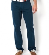 Fall is for color changes, so switch up your blues with these straight fit jeans from Nautica.