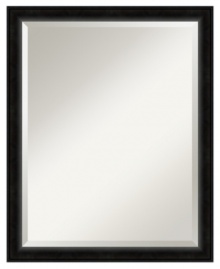 Defy decorating trends with the Madison wall mirror. Deep bevels separate reflection from the satin black frame, altogether a clean, timeless look that's well-tailored for the entranceway, master bedroom or living room wall. Defy decorating trends with the Madison wall mirror. Deep bevels separate reflection from the satin black frame, altogether a clean, timeless look that's well-tailored for the entranceway, master bedroom or living room wall.