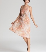 Vibrant flora covers this Joie dress for a vintage-inspired feel.