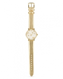 It's time to celebrate when you wear kate spade new york's confetti-dusted watch. The tinseled ticker is golden for daytime and looks glamorous after dark.