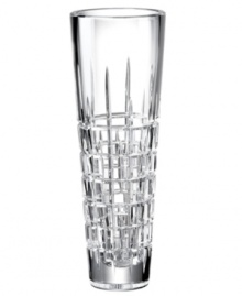 Create a stir with the classic linear cut and striking crystal elegance of the Cocktail Party bud vase. Even the simplest blooms flourish with luxe Lauren Ralph Lauren style. Create a stir with the classic linear cut and striking crystal elegance of the Cocktail Party bud vase. Even the simplest blooms flourish with luxe Lauren Ralph Lauren style.