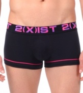 Bold and bright is the way to go with these no-show rise trunks from 2(xist).